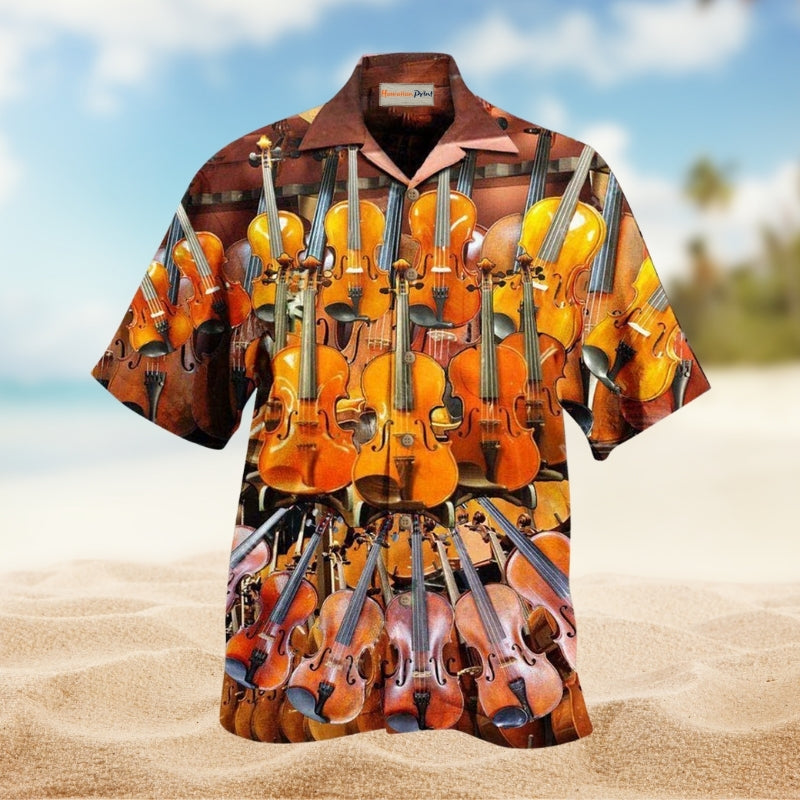 Music All You Need Is A Violin Or Two Or Five Limited Edition – Hawaiian Shirt