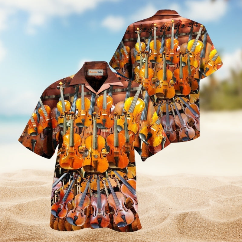 Music All You Need Is A Violin Or Two Or Five Limited Edition – Hawaiian Shirt