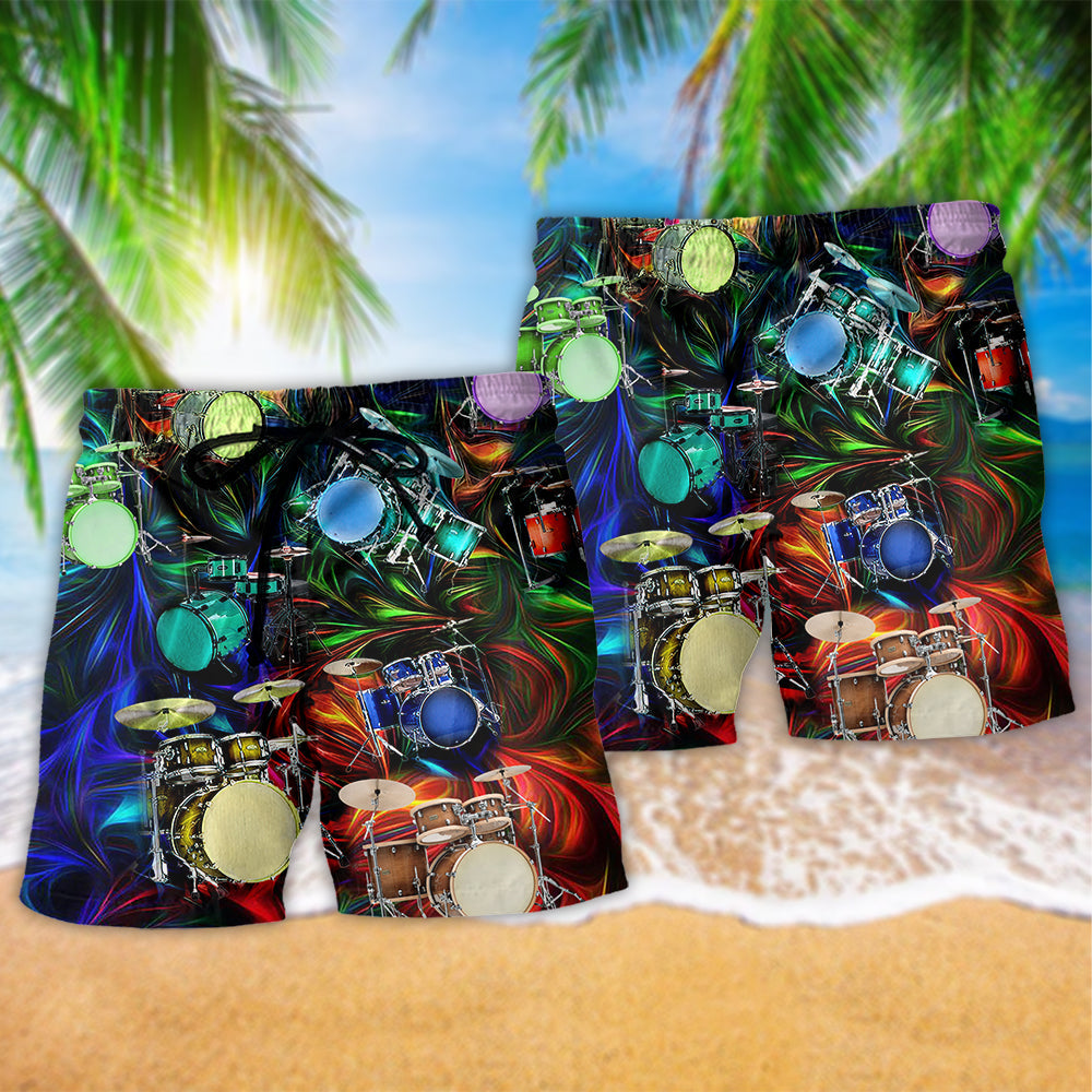 Music Drum Lover Amazing – Beach Short