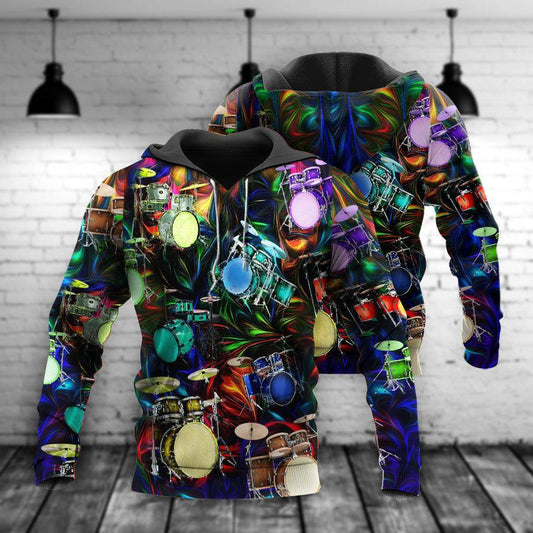Music Drum Amazing Art – 3D Hoodie