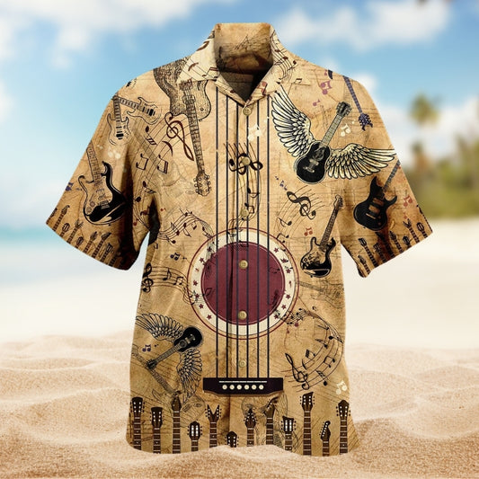 Music Amazing Guitar Vintage Limited Edition – Hawaiian Shirt