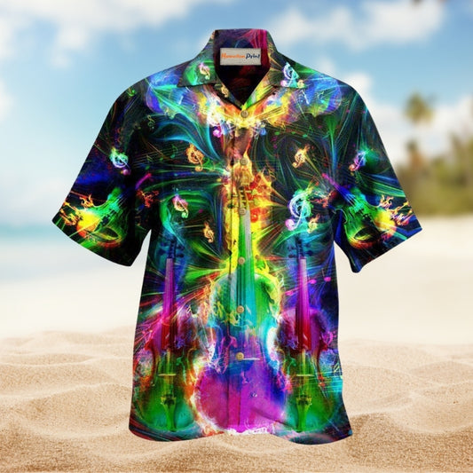 Music Amazing Violin Flash Style Limited Edition – Hawaiian Shirt