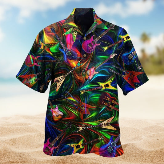 Music Electric Guitar Amazing Limited Edition – Hawaiian Shirt