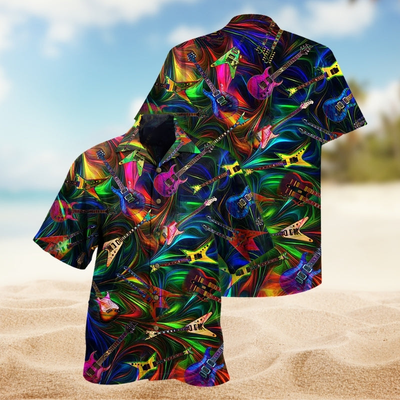 Music Electric Guitar Amazing Limited Edition – Hawaiian Shirt