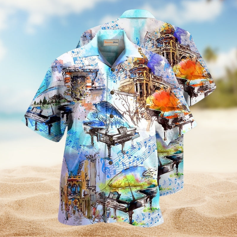 Music Fly Everywhere Of The World Limited Edition – Hawaiian Shirt