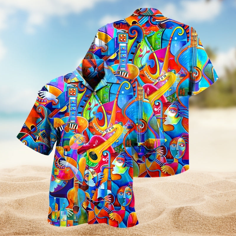 Music Full Color Limited Edition – Hawaiian Shirt
