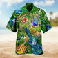 Music Guitar Love Green Limited Edition – Hawaiian Shirt