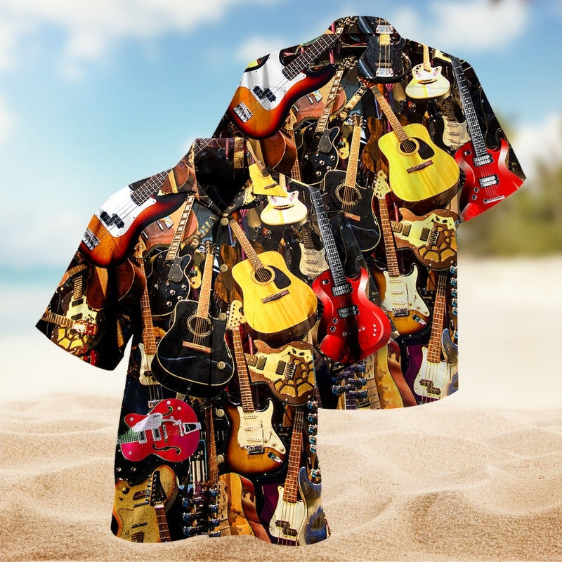 Music Guitar You Can Have It All Limited Edition – Hawaiian Shirt