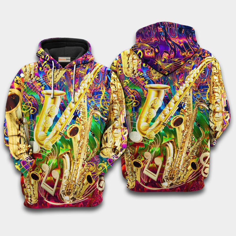 Music I Know It Quote Art – 3D Hoodie
