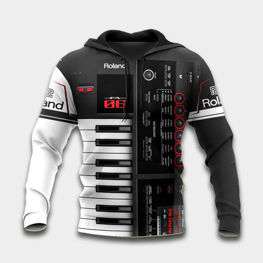 Music Is My Life Quote Art - 3D Hoodie