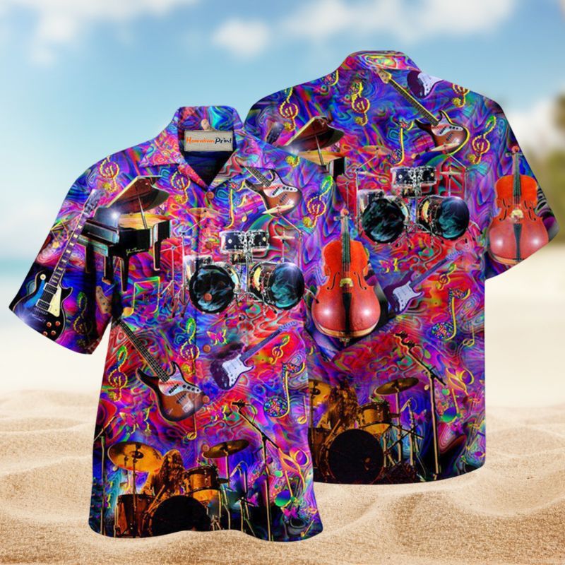 Music Is My Therapy Forever Edition – Hawaiian Shirt