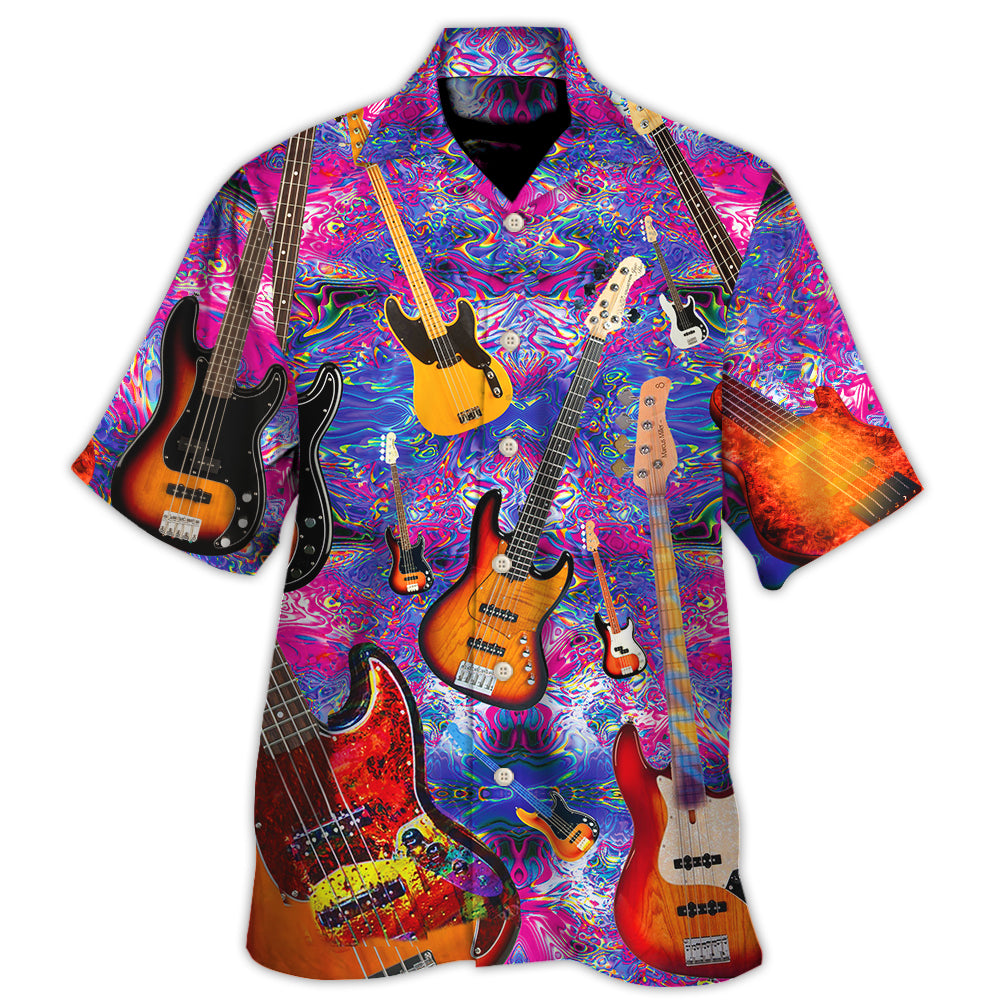 Guitar Music Life Love Purple Style Limited Edition – Hawaiian Shirt