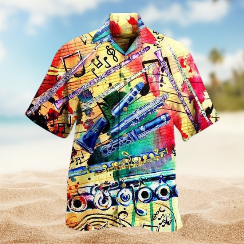 Music Love Life Style Limited Edition 5 – Hawaiian Shirt