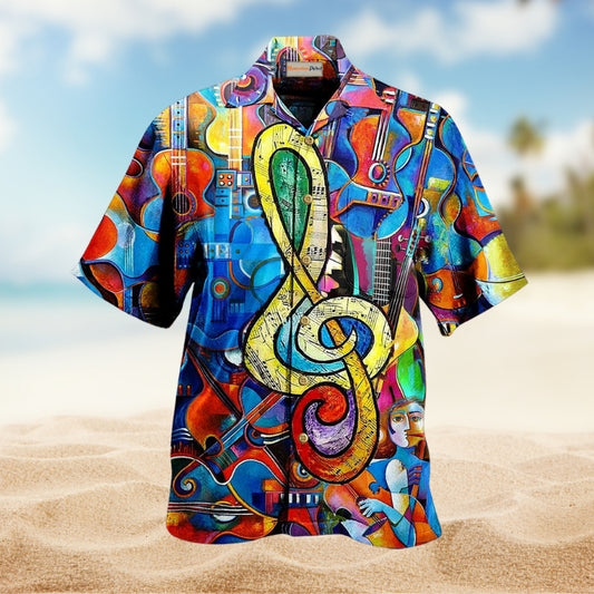 Music Love Live Life Style Limited Edition – Hawaiian Shirt
