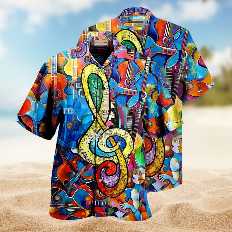 Music Love Live Life Style Limited Edition – Hawaiian Shirt
