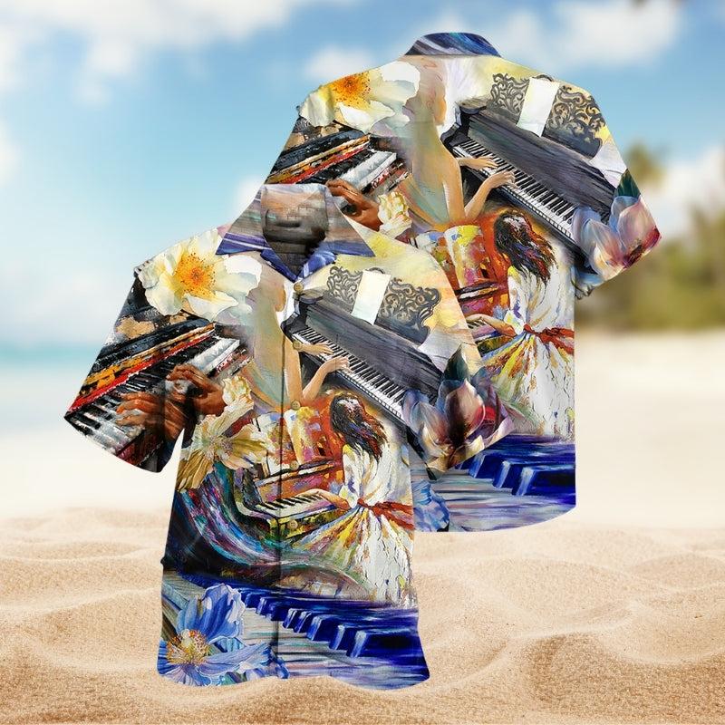 Music Love Piano Forever Limited Edition – Hawaiian Shirt
