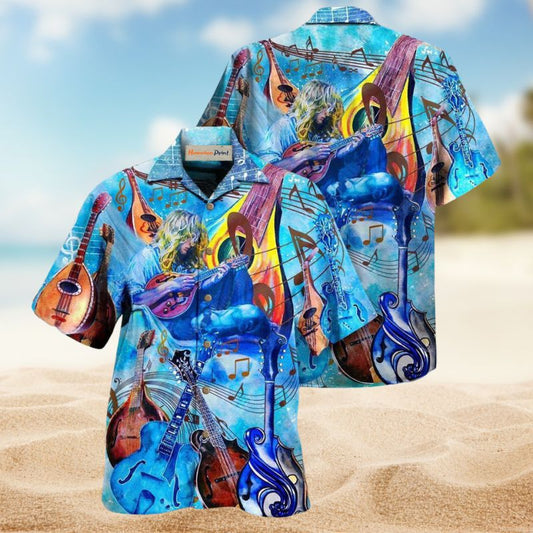 Music Mandolin Speaks Edition – Hawaiian Shirt