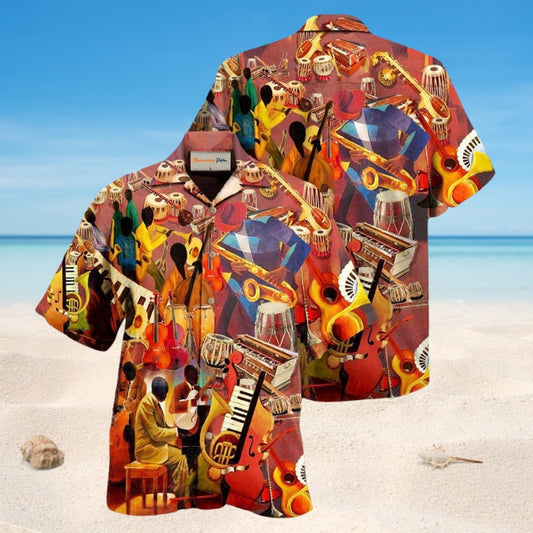 Music Melody Of Time Jazz Edition – Hawaiian Shirt