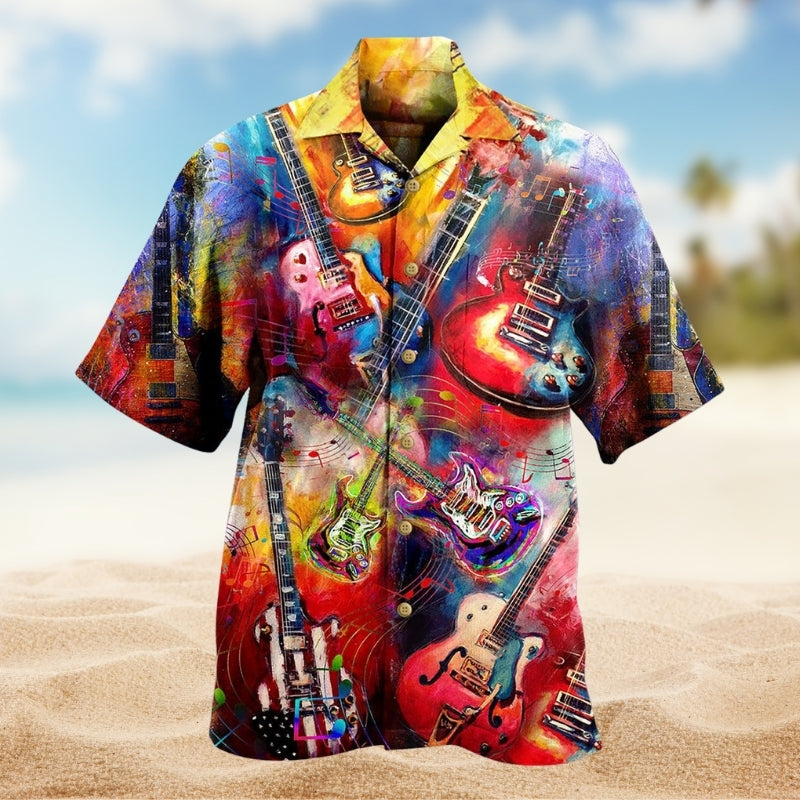 Music Mix Color Love Life Limited Edition – Hawaiian Shirt