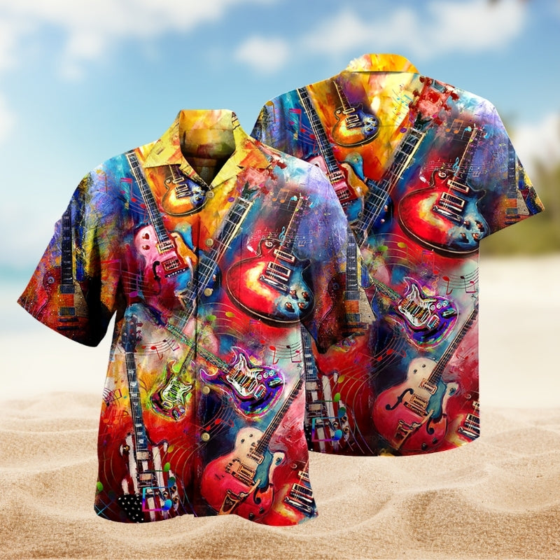 Music Mix Color Love Life Limited Edition – Hawaiian Shirt
