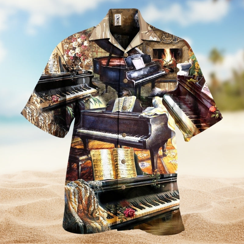 Music Once A Pianist Always A Pianist Limited Edition – Hawaiian Shirt