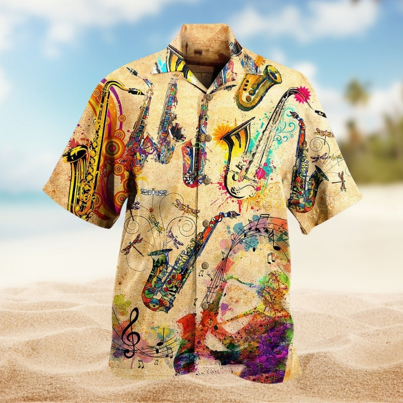 Music Saxophone Is My Life Limited Edition – Hawaiian Shirt