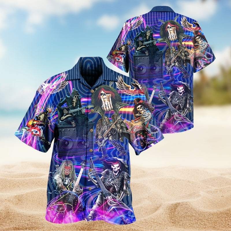Music Skull Crazy Limited Edition – Hawaiian Shirt