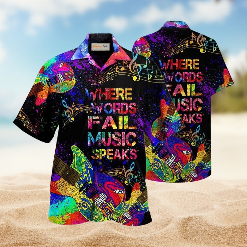 Music Speaks Style Edition – Hawaiian Shirt
