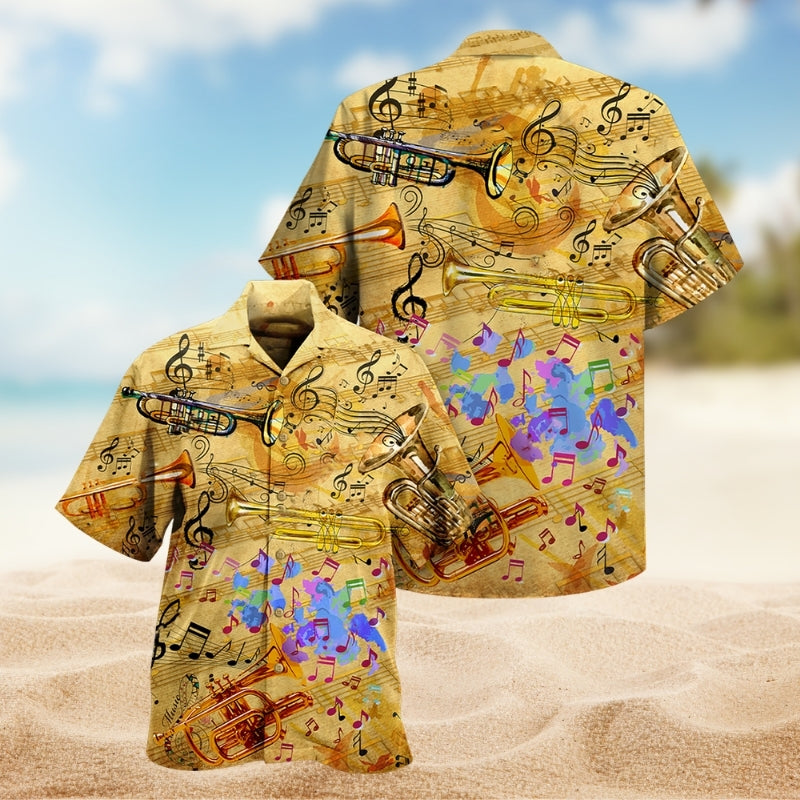 Music Vintage Life Peace Limited Edition – Hawaiian Shirt