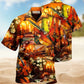 Music Violin Candle Light Edition – Hawaiian Shirt