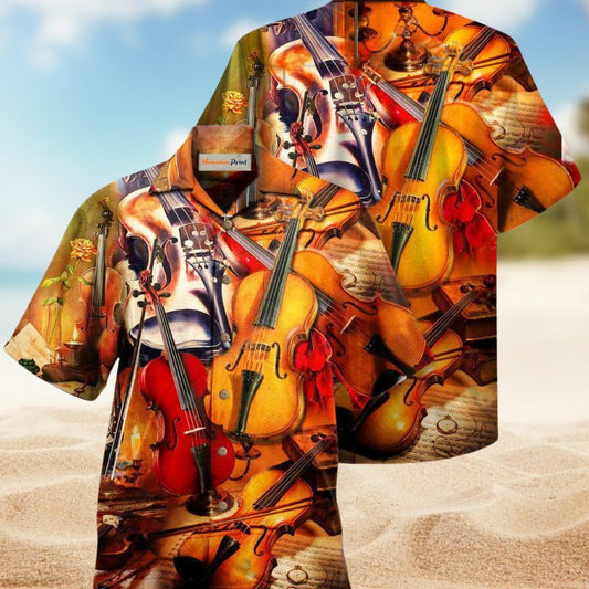 Music Violin Is My Passion Edition – Hawaiian Shirt