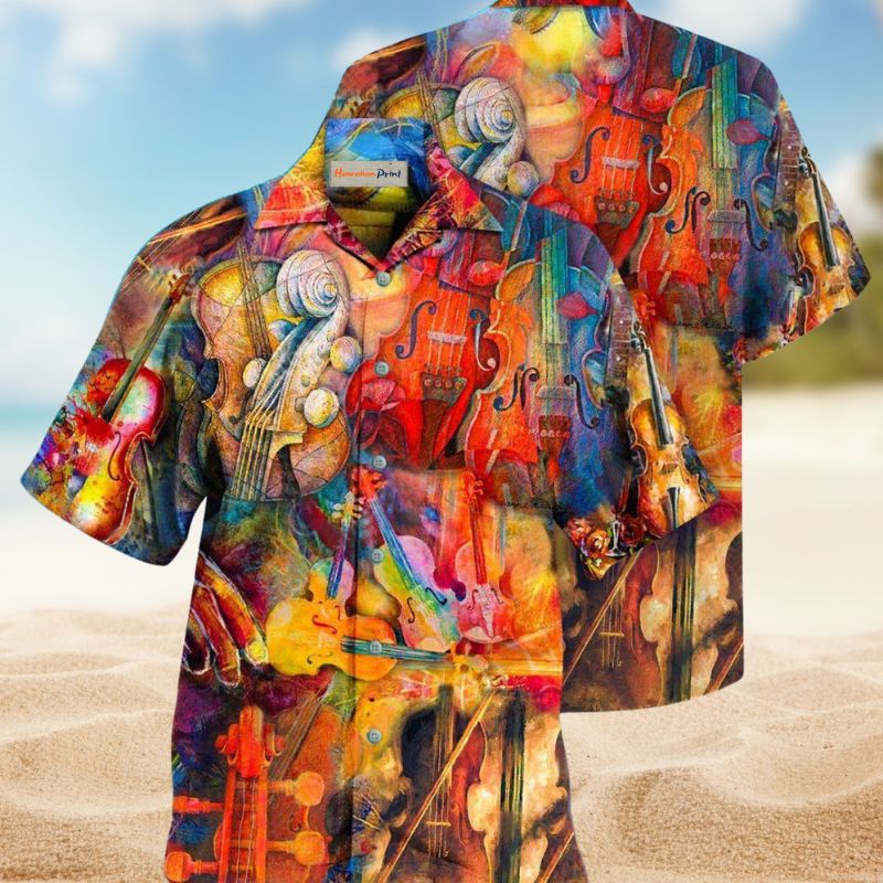 Music Violin Is My Soul Edition – Hawaiian Shirt