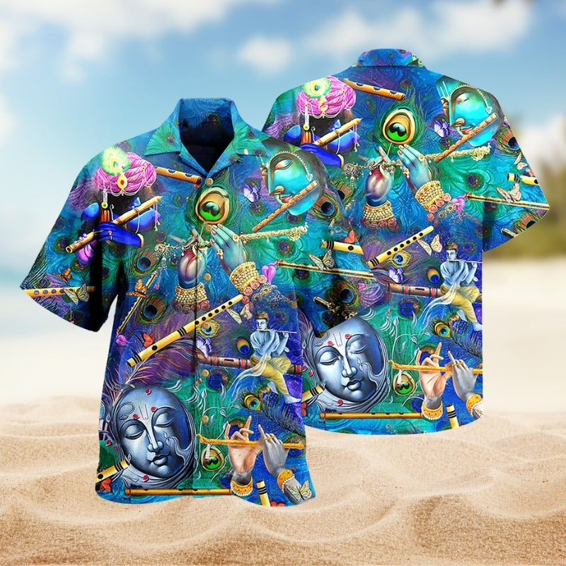 Music Where Words Fail Flute Speaks Limited Edition – Hawaiian Shirt
