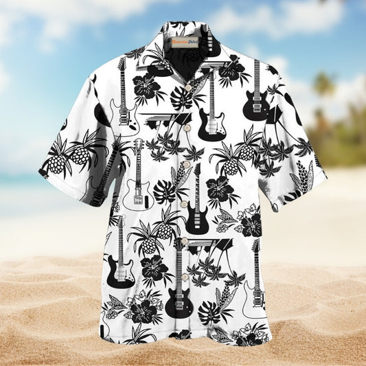 Music With Electric Guitar Limited Edition – Hawaiian Shirt