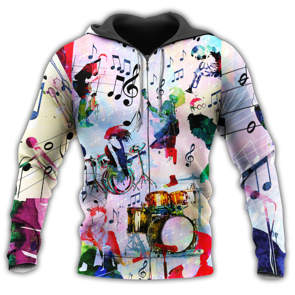 Music Band My Soul Art – 3D Hoodie