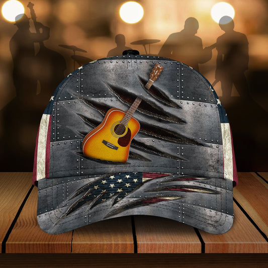 Guitar Lover Music Vibes – Classic Cap
