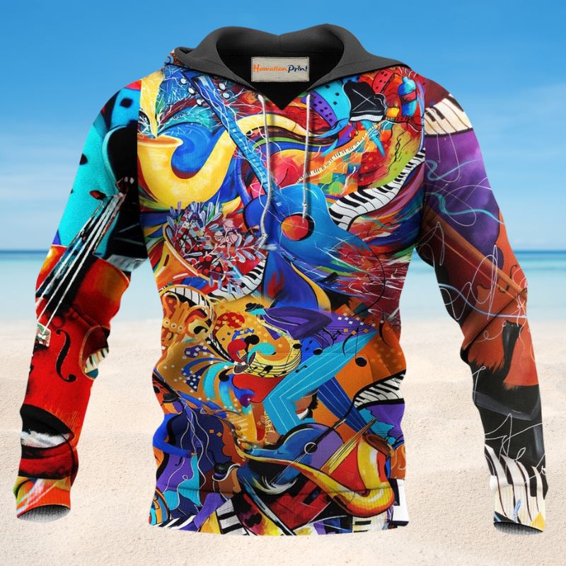 Music Is A Journey - 3D Hoodie