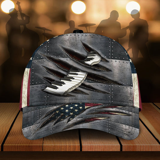 Piano Lover Music Vibes – Classic Cap