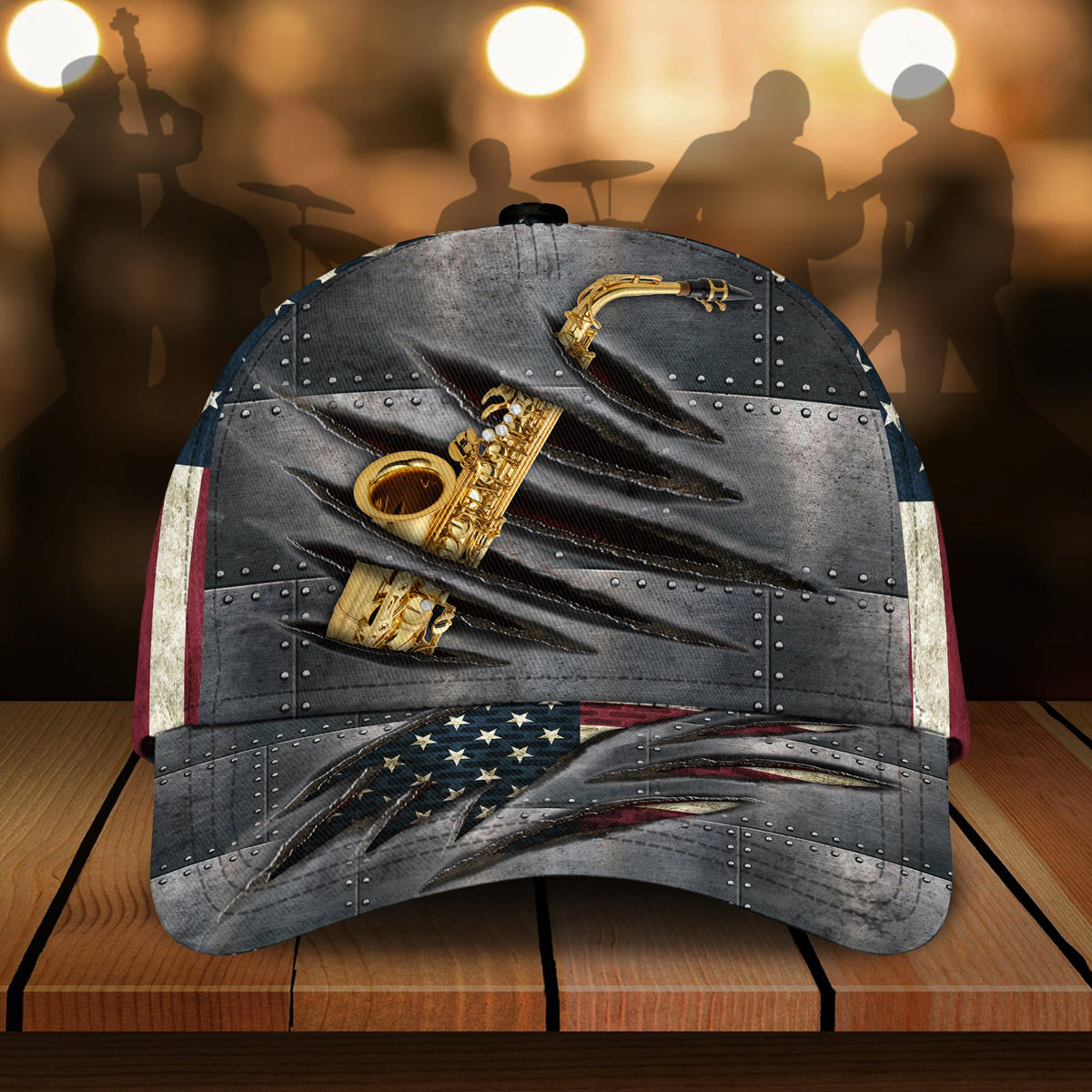 Saxophone Lover Music Vibes – Classic Cap