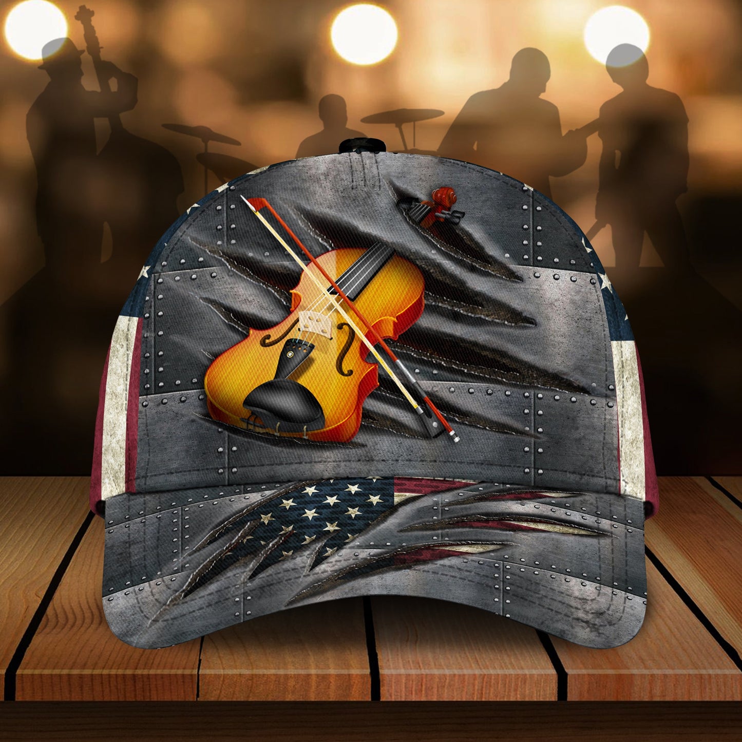Violin Lover Music Vibes – Classic Cap