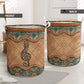 Music Rattan Mandala Type - Laundry Basket - Owls Matrix LTD