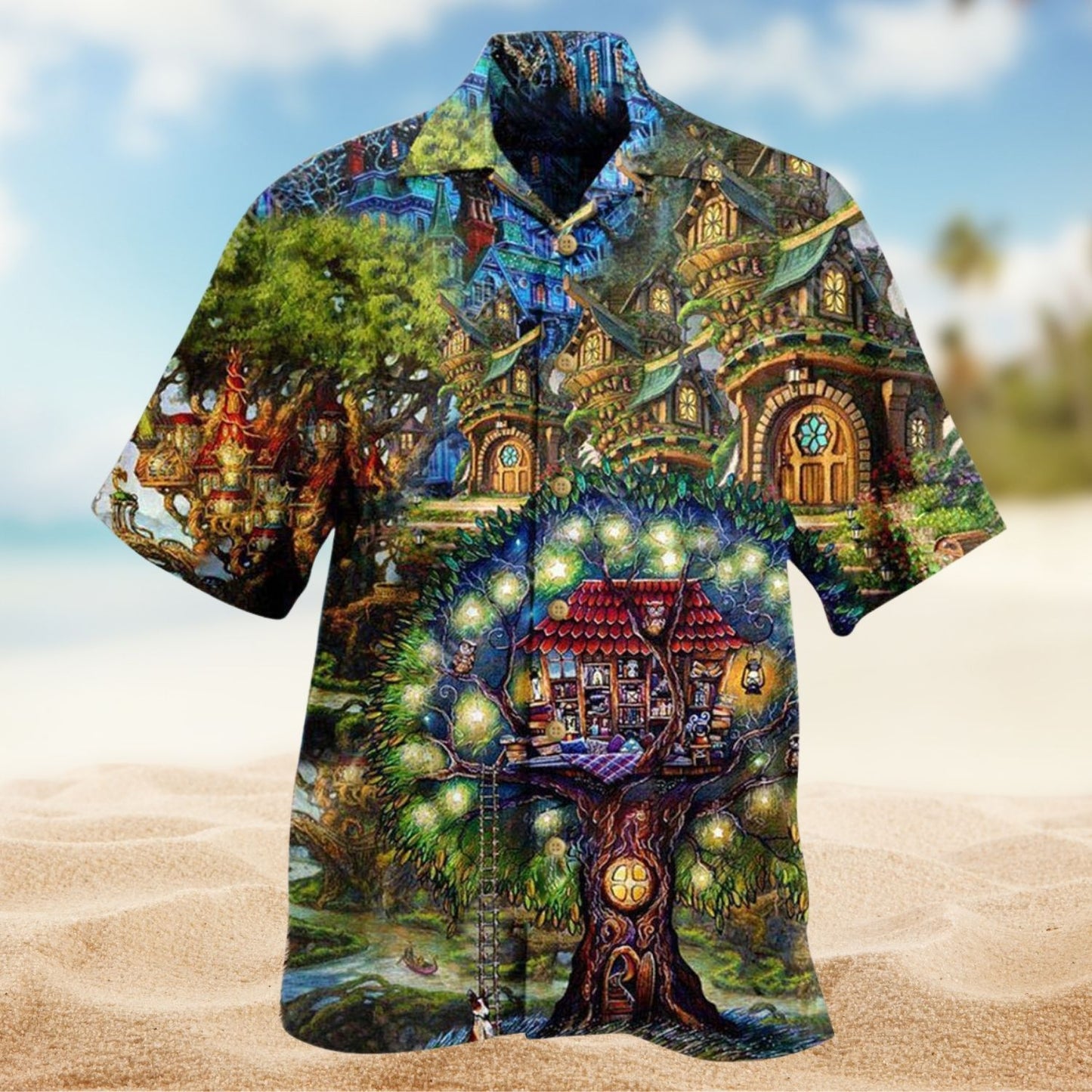 My Dream Treehouse Hippie Edition – Hawaiian Shirt