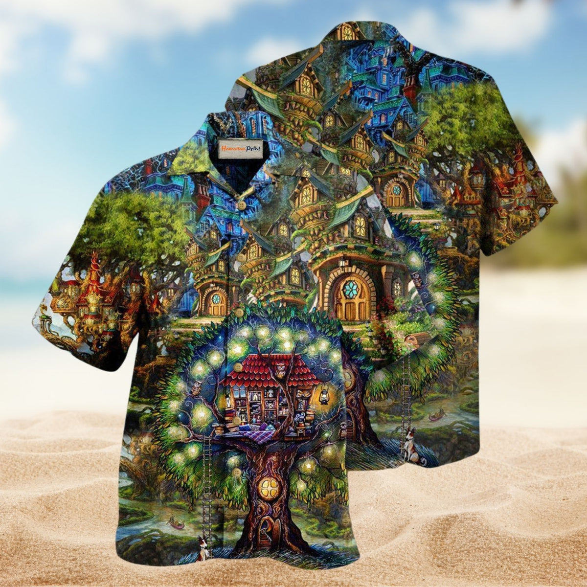 My Dream Treehouse Hippie Edition – Hawaiian Shirt