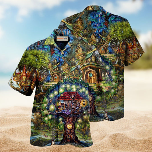 My Dream Treehouse Hippie Edition – Hawaiian Shirt
