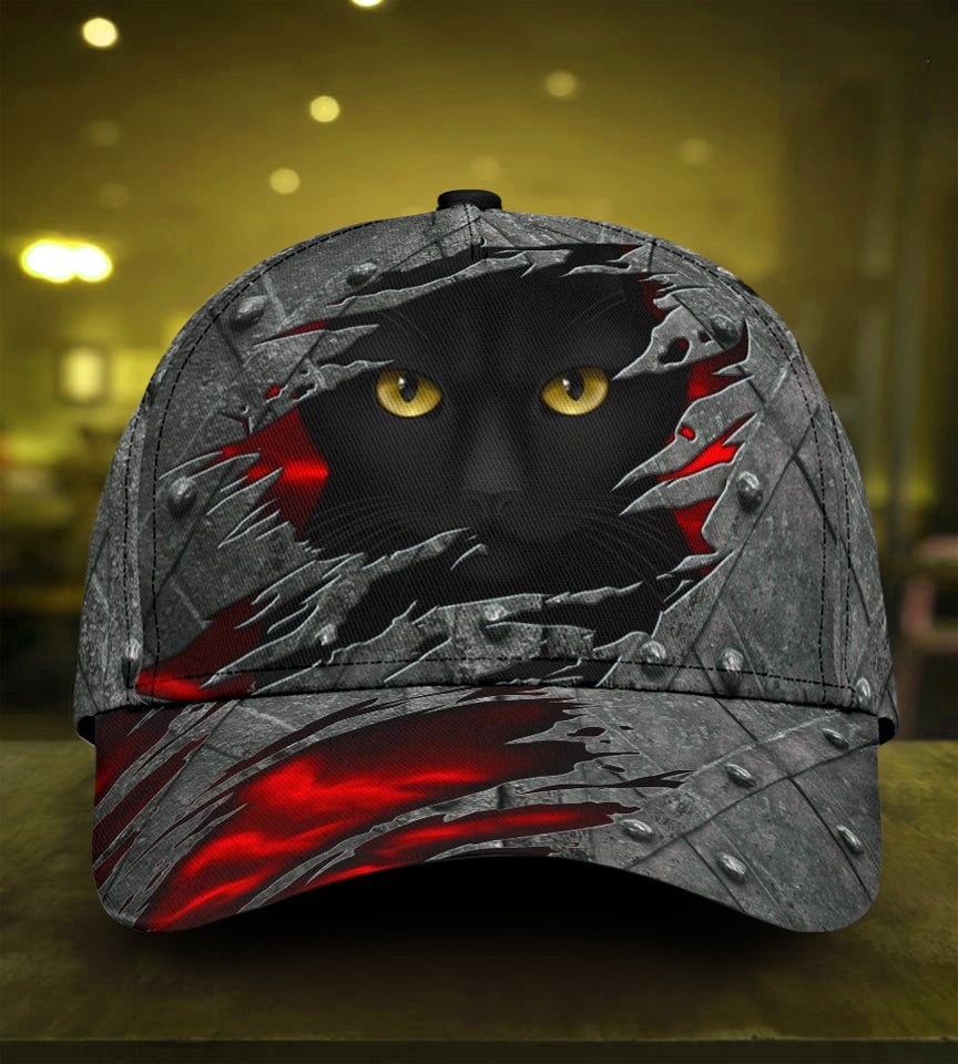 Mystery Black Cat Dark Style – Classic Cap