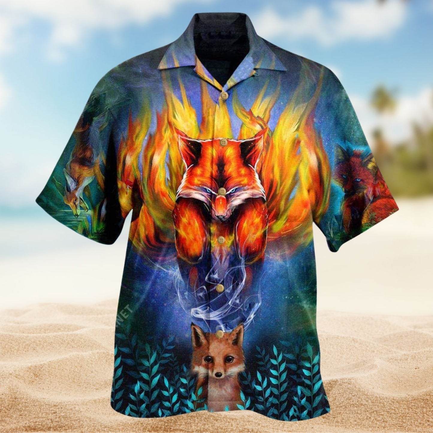Mythical Nine Tailed Fox Edition – Hawaiian Shirt