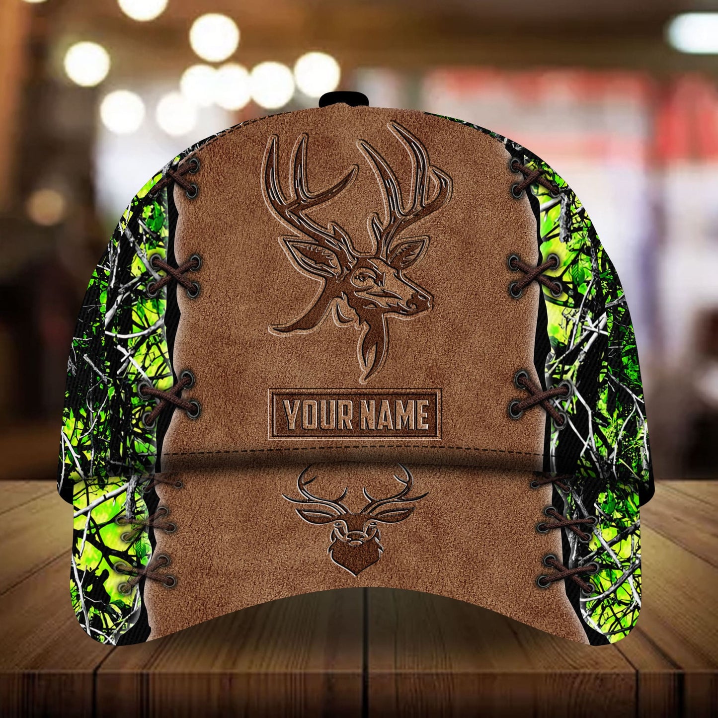 Premium Deer Hunting Personalized – Classic Cap