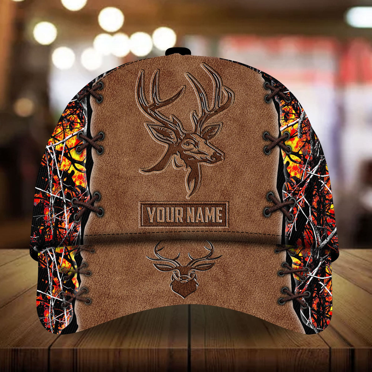 Premium Deer Hunting Personalized – Classic Cap