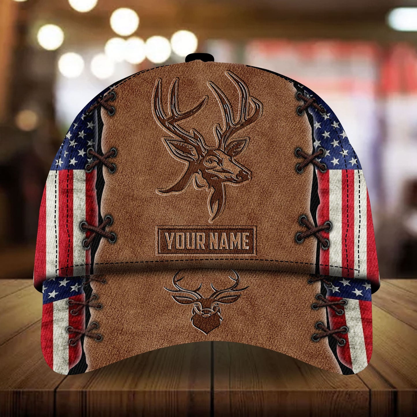 Premium Deer Hunting Personalized – Classic Cap