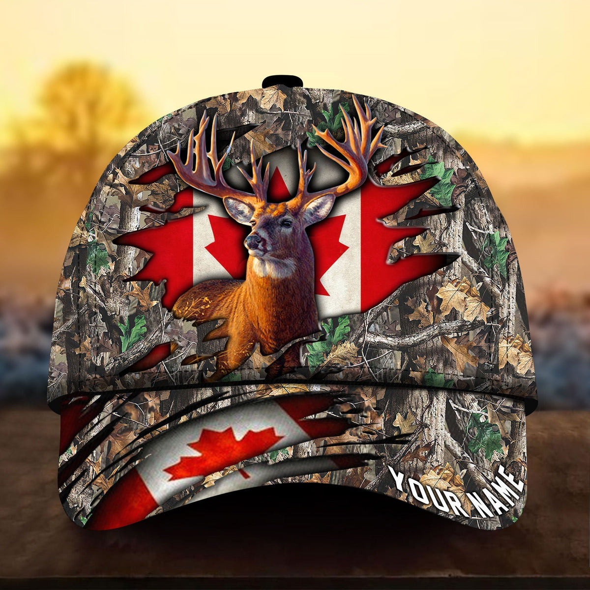 Alauddin Deer Hunting Camo Personalized – Classic Cap